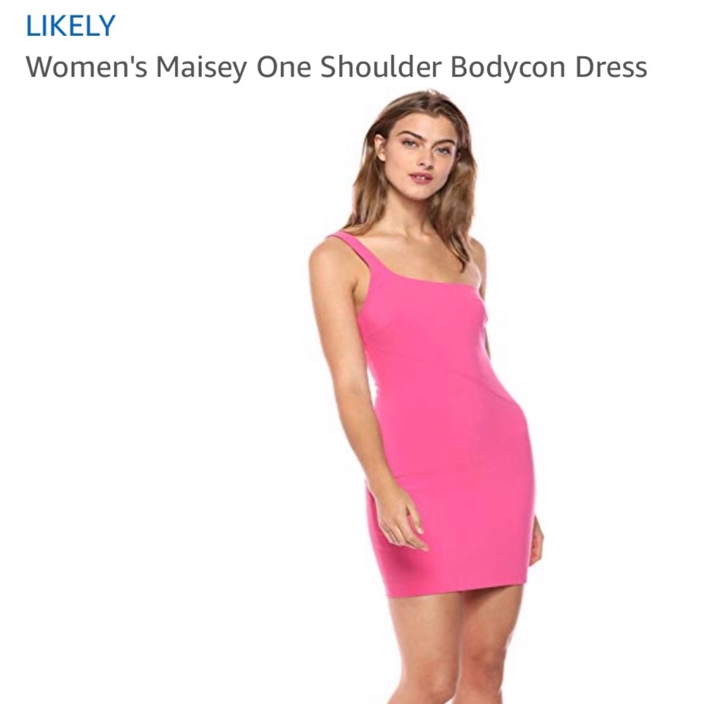 Mini pink dress